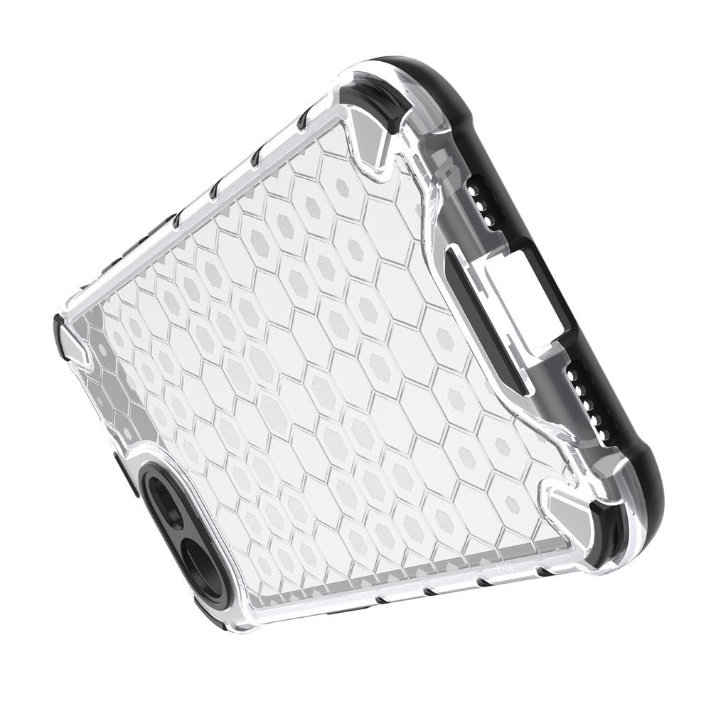 For iPhone 17th / 16th Case PC + TPU Phone Cover Honeycomb Shape