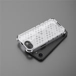 For iPhone 17th / 16th Case PC + TPU Phone Cover Honeycomb Shape