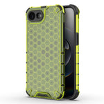 For iPhone 17th / 16th Case PC + TPU Phone Cover Honeycomb Shape
