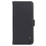KHAZNEH For Xiaomi 15 Ultra Case Genuine Cow Leather Flip Phone Cover