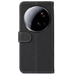 KHAZNEH For Xiaomi 15 Ultra Case Genuine Cow Leather Flip Phone Cover