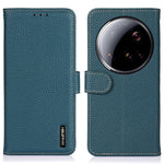 KHAZNEH For Xiaomi 15 Ultra Case Genuine Cow Leather Flip Phone Cover