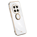XINLI For Honor Magic7 Pro 5G Case Ring Kickstand Electroplating TPU Phone Cover