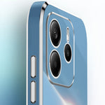XINLI For Xiaomi Redmi Note 14 4G (163.25mm) Case TPU Phone Cover with Electroplating Frame