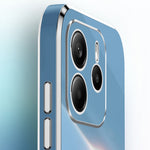 XINLI For Xiaomi Redmi Note 14 5G Case Ring Kickstand Electroplating TPU Phone Cover