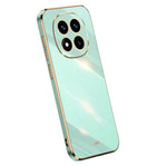 XINLI For Xiaomi Redmi Note 14 Pro 4G Case TPU Phone Cover with Electroplating Frame