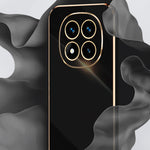 XINLI For Xiaomi Redmi Note 14 Pro 4G Case TPU Phone Cover with Electroplating Frame