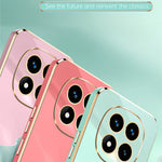 XINLI For Xiaomi Redmi Note 14 Pro 4G Case TPU Phone Cover with Electroplating Frame