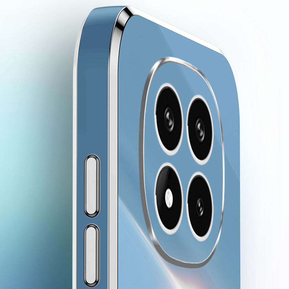 XINLI For Xiaomi Redmi Note 14 Pro 4G Case Ring Kickstand Electroplating TPU Phone Cover