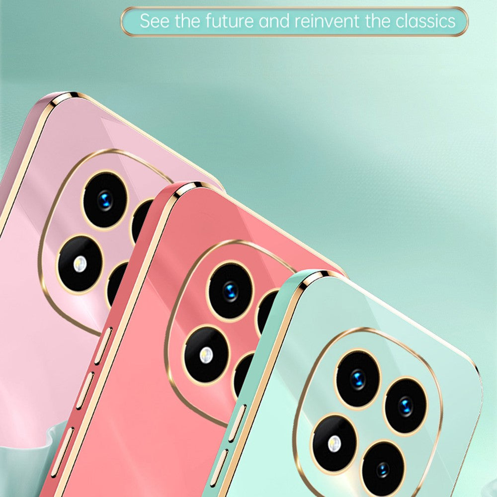 XINLI For Xiaomi Redmi Note 14 Pro 4G Case Ring Kickstand Electroplating TPU Phone Cover