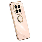 XINLI For Xiaomi Redmi Note 14 Pro 4G Case Ring Kickstand Electroplating TPU Phone Cover