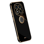 XINLI For Xiaomi Redmi Note 14 Pro 4G Case Ring Kickstand Electroplating TPU Phone Cover