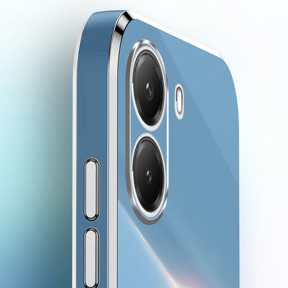 XINLI For Xiaomi Poco X7 Pro 5G Case TPU Phone Cover with Electroplating Frame