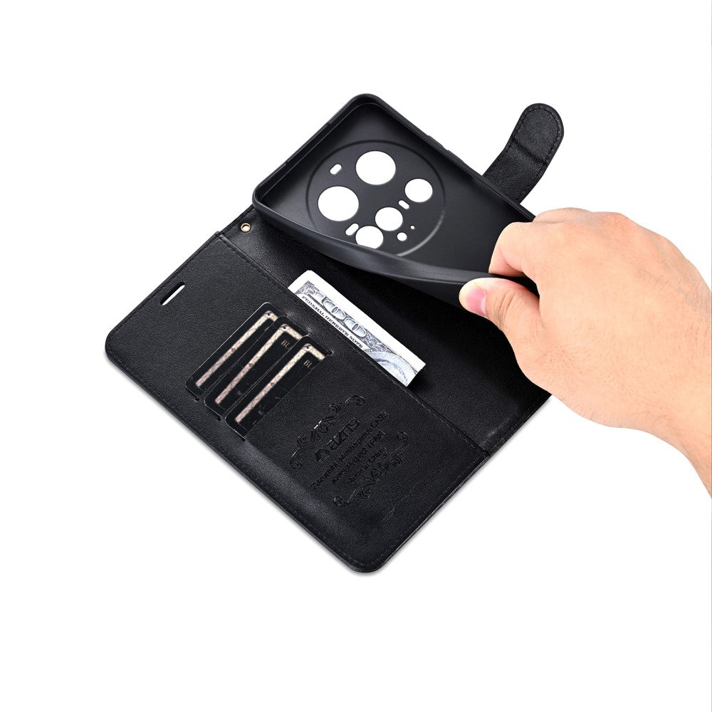 AZNS For Xiaomi 15 Ultra Case Anti-Scratch PU Leather Stand Wallet Phone Cover
