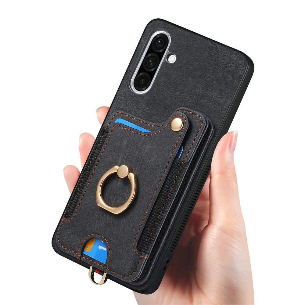 For Xiaomi Poco X7 Pro 5G Phone Case Leather Back Cover with Card Slots Kickstand