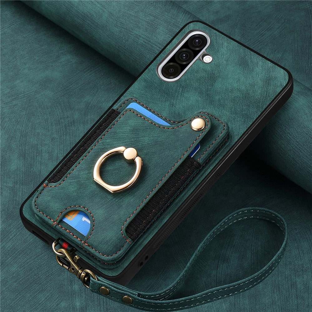 For Xiaomi Poco X7 Pro 5G Phone Case Leather Back Cover with Card Slots Kickstand