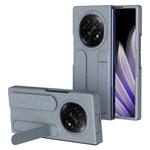 For Oppo Find N5 5G Phone Case Kickstand Wristband PC Silicone Mobile Cover