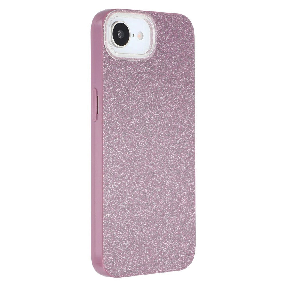 For iPhone 17th / 16th Case IMD Glitter TPU Phone Cover Large Camera Cutout
