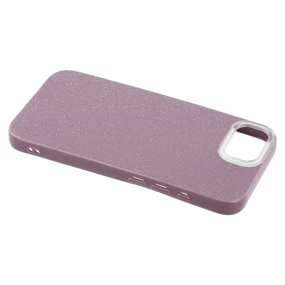 For iPhone 17th / 16th Case IMD Glitter TPU Phone Cover Large Camera Cutout