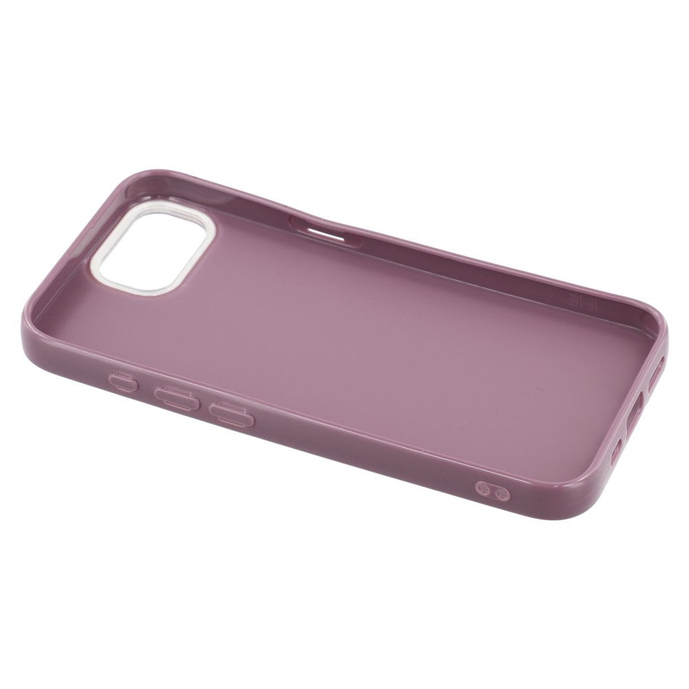For iPhone 17th / 16th Case IMD Glitter TPU Phone Cover Large Camera Cutout