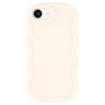 For iPhone 17th / 16th Case TPU Protective Phone Cover Unique Curly Wave Frame