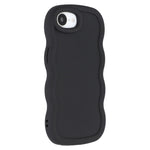 For iPhone 17th / 16th Case TPU Protective Phone Cover Unique Curly Wave Frame
