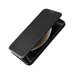 For Xiaomi 15 Ultra Case Carbon Fiber Texture Drop-Proof PU Leather Phone Cover