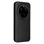 For Xiaomi 15 Ultra Case Carbon Fiber Texture Drop-Proof PU Leather Phone Cover
