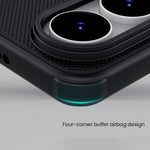 NILLKIN Frosted Shield Pro til Samsung Galaxy S25 Edge Cover Mat PC + TPU Telefoncover