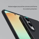 NILLKIN Frosted Shield Pro til Samsung Galaxy S25 Edge Cover Mat PC + TPU Telefoncover