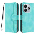 For Xiaomi Redmi Note 14 4G (163.25mm) Leather Case Wallet Stand Smile Imprinted Phone Cover with Strap