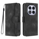 For Xiaomi Redmi Note 14 Pro 4G Leather Case Wallet Stand Smile Imprinted Phone Cover with Strap