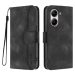 Xiaomi Redmi Turbo 4 5G / Xiaomi Poco X7 Pro 5G Läderfodral Plånboksfodral med Leendepräglad Mobilskal med Rem
