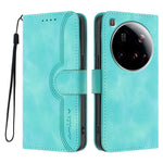 For Xiaomi 15 Ultra Leather Case Wallet Stand Smile Imprinted Phone Cover with Strap