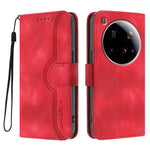 For Xiaomi 15 Ultra Leather Case Wallet Stand Smile Imprinted Phone Cover with Strap