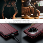 CASEME For Xiaomi Redmi Note 14 Pro 4G Case  023 Series RFID Blocking Leather Wallet Stand Phone Cover