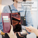 CASEME For Xiaomi Redmi Note 14 Pro 4G Case  023 Series RFID Blocking Leather Wallet Stand Phone Cover