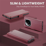 CASEME For Xiaomi Redmi Note 14 Pro 4G Case  023 Series RFID Blocking Leather Wallet Stand Phone Cover