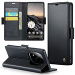 CASEME For Xiaomi Redmi Note 14 Pro 4G Case  023 Series RFID Blocking Leather Wallet Stand Phone Cover