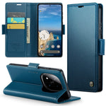 CASEME For Xiaomi Redmi Note 14 Pro 4G Case  023 Series RFID Blocking Leather Wallet Stand Phone Cover