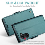 CASEME For Xiaomi Poco X7 Pro 5G Case  023 Series RFID Blocking Leather Wallet Stand Phone Cover