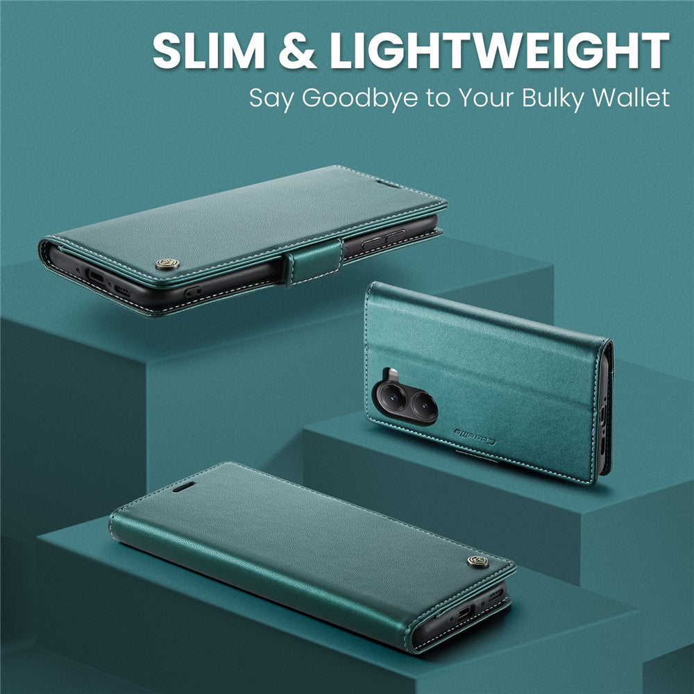 CASEME For Xiaomi Poco X7 Pro 5G Case  023 Series RFID Blocking Leather Wallet Stand Phone Cover