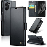 CASEME For Xiaomi Poco X7 Pro 5G Case  023 Series RFID Blocking Leather Wallet Stand Phone Cover
