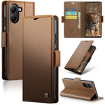 CASEME For Xiaomi Poco X7 Pro 5G Case  023 Series RFID Blocking Leather Wallet Stand Phone Cover