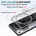 For Xiaomi 15 Ultra Clear Phone Case TPU+Acrylic Shockproof Phone Back Cover