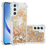 For Samsung Galaxy A25 5G (Global) (161.0 x 76.5 x 8.3mm) TPU Case Glitter Quicksand Shockproof Phone Back Cover