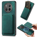 For Honor X60 Pro 5G / Honor Magic7 Lite 5G / Honor X9c 5G Magnetic Case Leather Back Cover with Detachable Card Holder