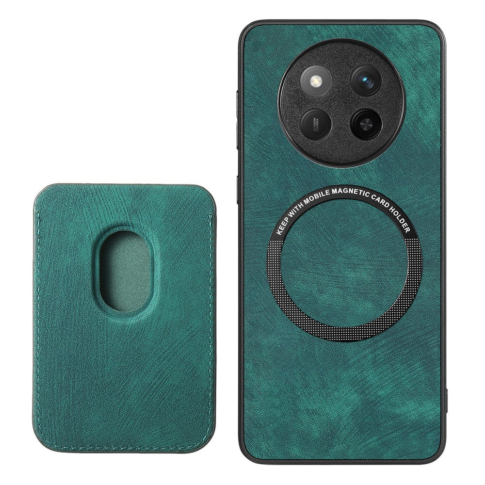 For Honor X60 Pro 5G / Honor Magic7 Lite 5G / Honor X9c 5G Magnetic Case Leather Back Cover with Detachable Card Holder
