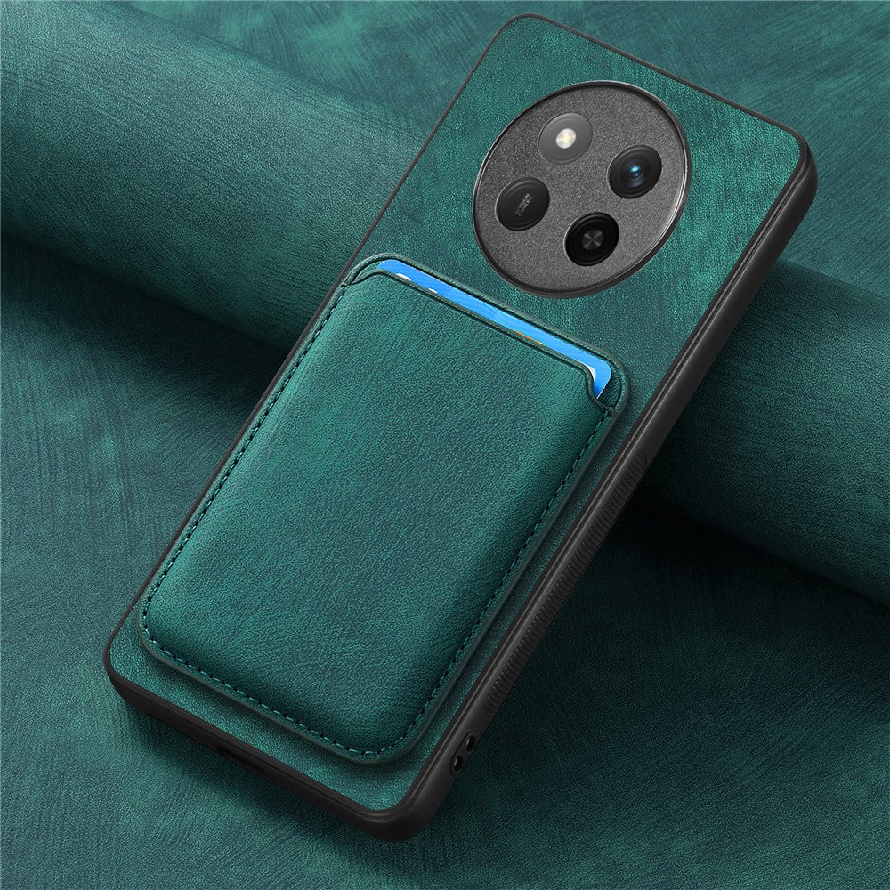 For Honor X60 Pro 5G / Honor Magic7 Lite 5G / Honor X9c 5G Magnetic Case Leather Back Cover with Detachable Card Holder