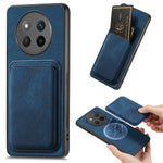 For Honor X60 Pro 5G / Honor Magic7 Lite 5G / Honor X9c 5G Magnetic Case Leather Back Cover with Detachable Card Holder